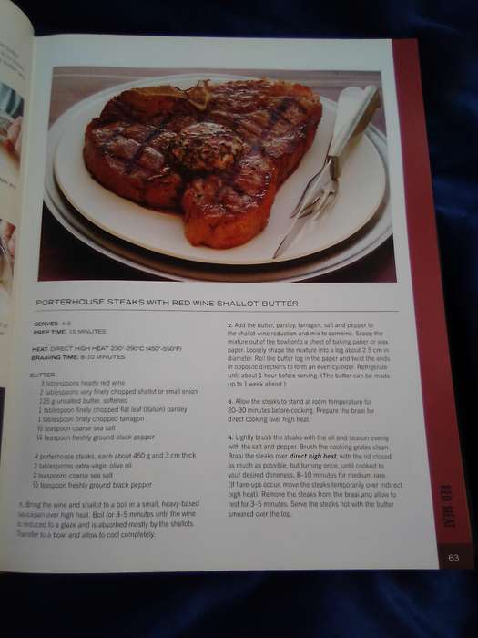 "Weber Braai Bible"  Hard cover.