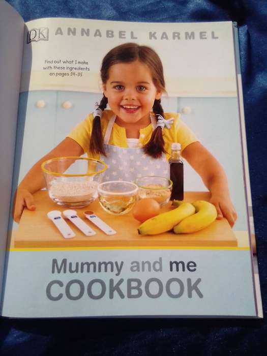 "Mummy and Me Cookbook". Hard cover.