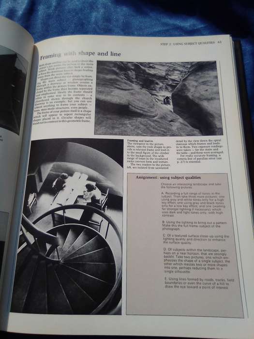 "The Step-by-step Guide to Photography". Michael Langford.  Hard cover.