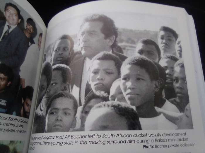 "Ali". The Life of Ali Bacher". Rodney Hartman.   Soft cover.