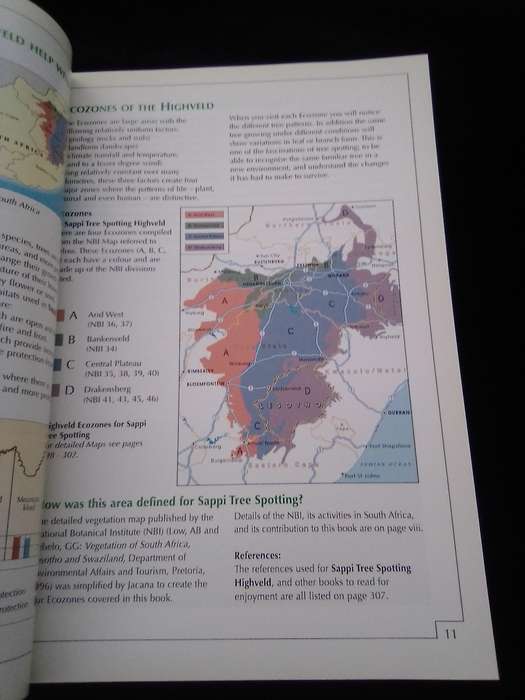"Sappi  Tree Spotting"  Highveld and the Drakensburg". Soft  cover .