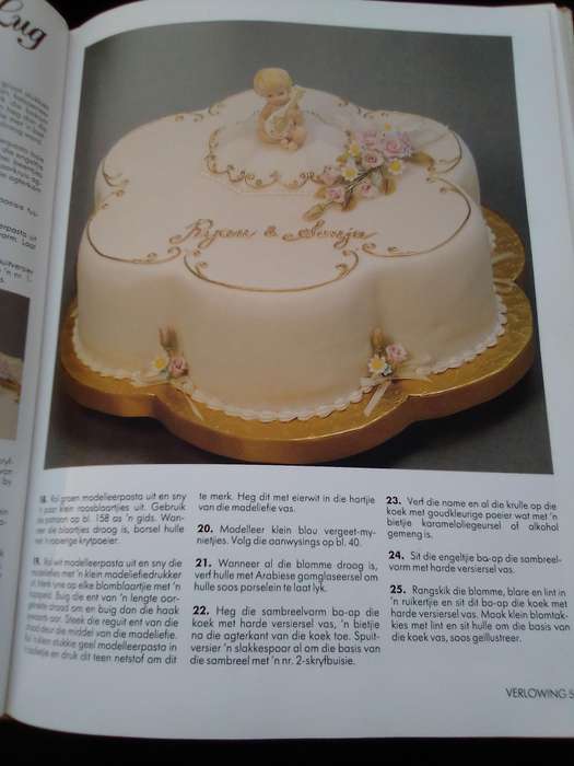 "Die Suid-Afrikaanse Boek van Koek Versiering en Suikerkuns"  Hard cover.