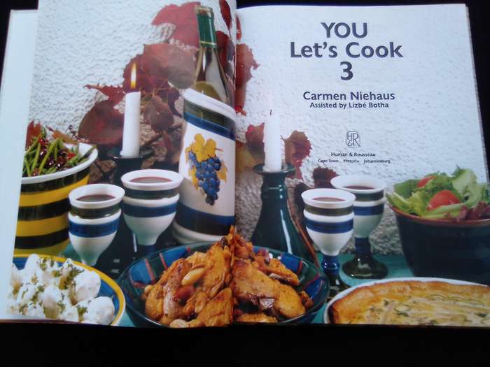 "You.  Let's  Cook 3" Hard cover.