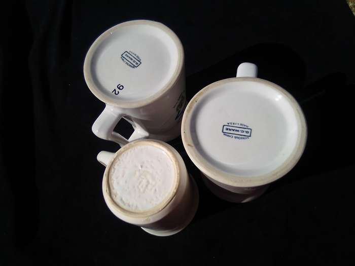 Joblot of Military mugs.  Condition:. Very good.