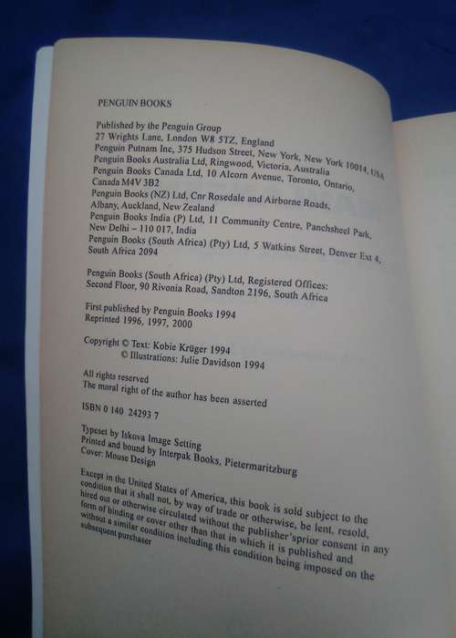 "Mahlangeni"   Stories of a Game Ranger's Family". Soft cover.