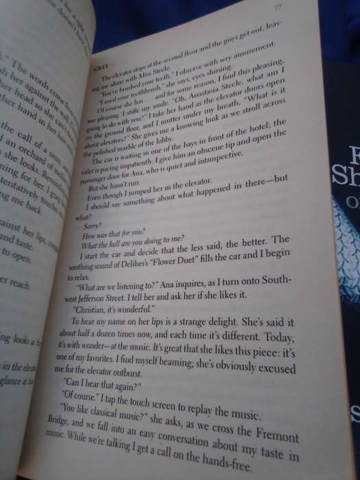 "Grey, Fifty Shades of Grey and Fifty Shades Darke Soft   cover.