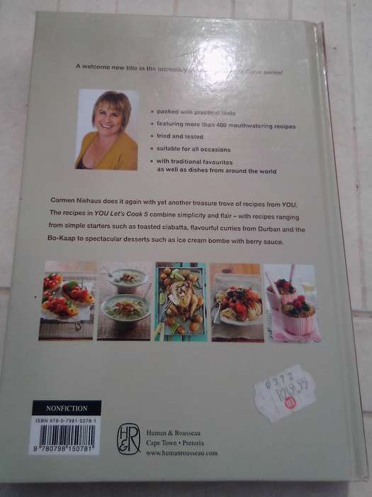 "You Let's Cook 5" Hard  cover.