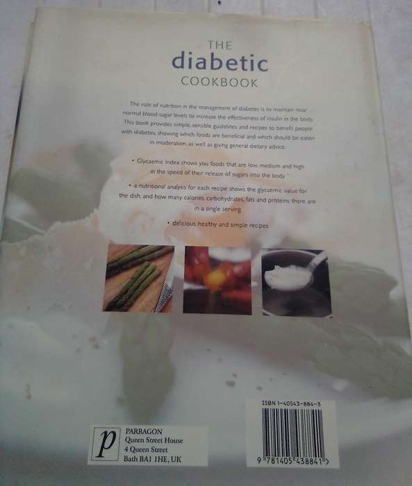 "The Diabetic Cookbook"" Hard  cover.