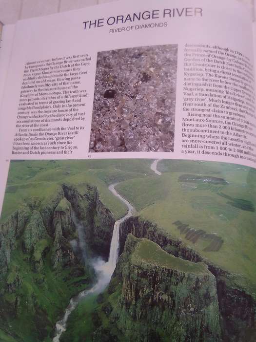 "The Natural Wonder of Southern Africa" Hard  cover.