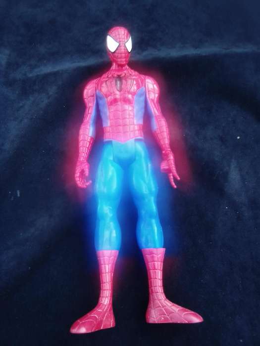 12" high Super Hero figurine. Spiderman.