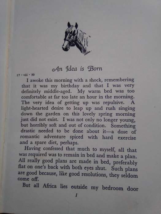 "Rooinek's Ride". From the Wilderness to the Cape   Hard cover.