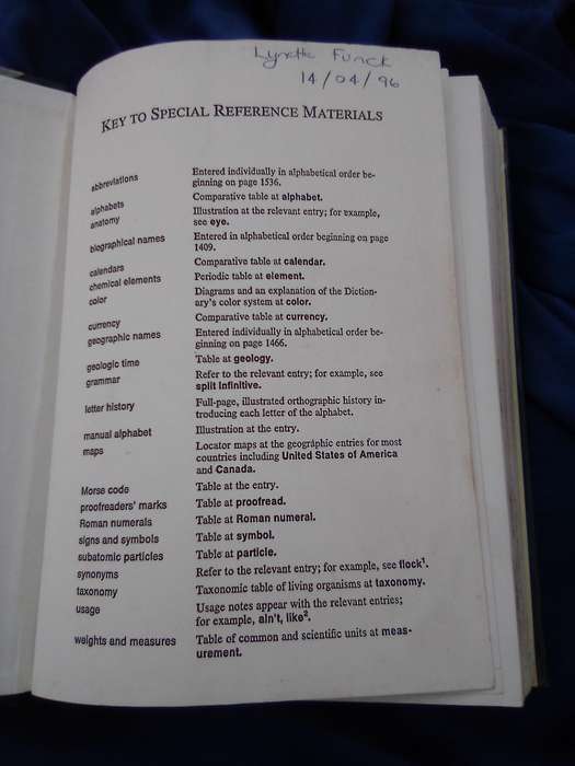"The American Heritage Dictionary"  Hard cover.