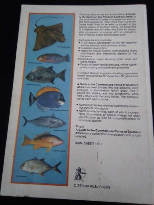 "A Guide to the Common Sea  Fishes of Southern Africa"  Hard copy.