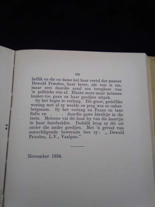 1938. "Uit my Ou Vrystaat". Dirk Mostert.  Hard copy.