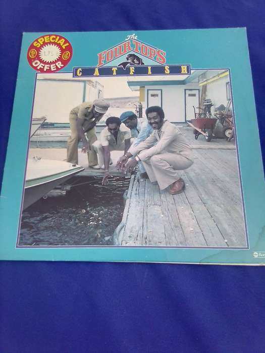 L.P.  The Four Tops.  Catfish.  Cover: Good.  L.P.: Very good.