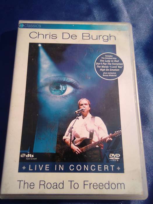 DVD Chris De Burgh.  The Road to Freedom.
