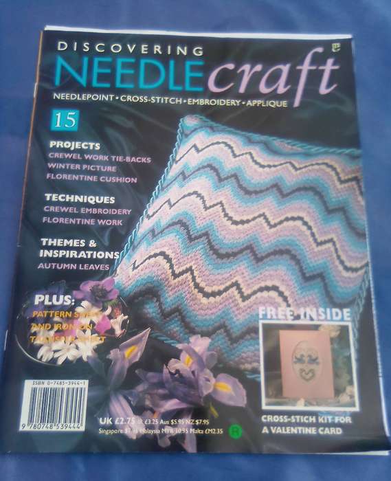 "Needlecraft 15"  Craft magazine c/w pull-out pattern