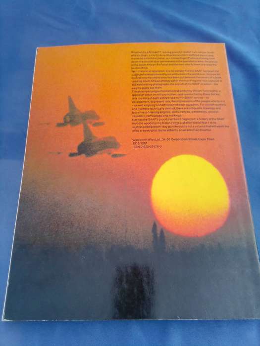"Aircraft of the South African Air Force" Soft cover.