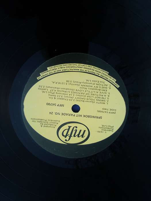 L.P. Springbok Hit Parade 17.  Cover: Very good.  L.P. Very good.