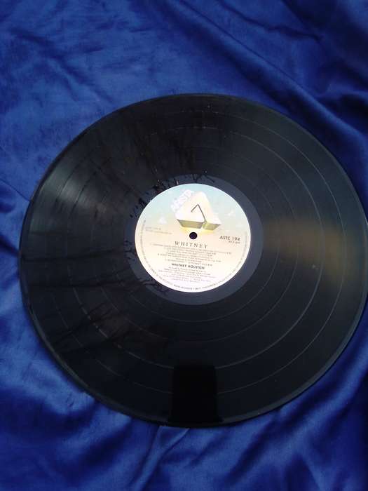 L.P. Whitney Houston.  Whitney. Cover: Very good.  L.P. Very good.