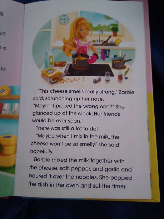 "Barbie.  You can be a Chef". Hard cover.