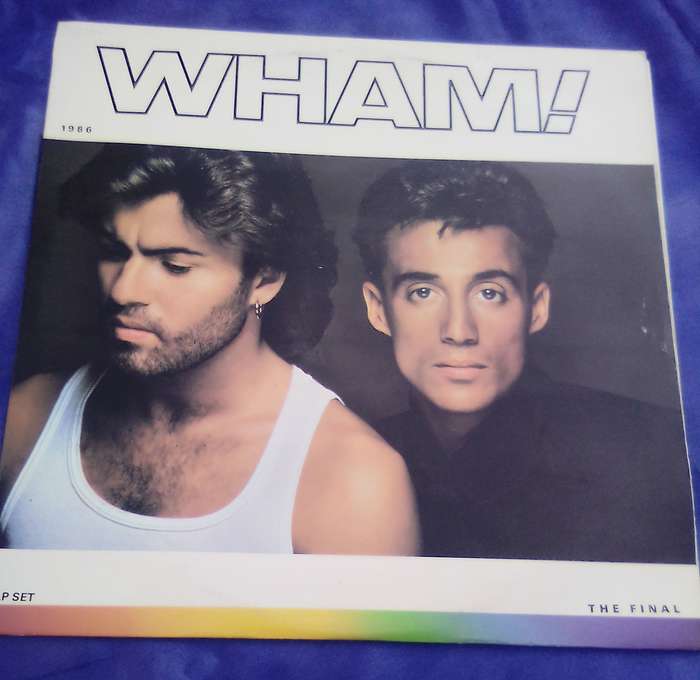 L.P.  Wham.  The Final.  2 LP Set.  1986.  Cover: Very good.  L.P.:  Very good.