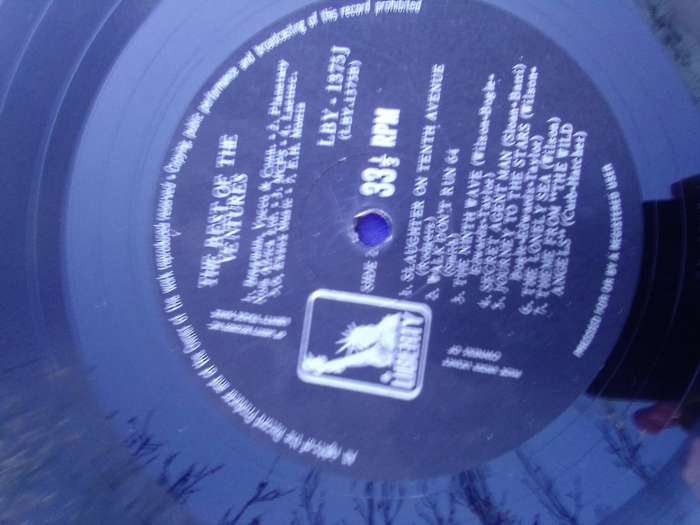 L.P.  Best of The Ventures.  Cover: Very good.  L.P.:Very good.
