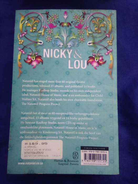 "Nicky & Lou". Nataniel.  Soft cover.