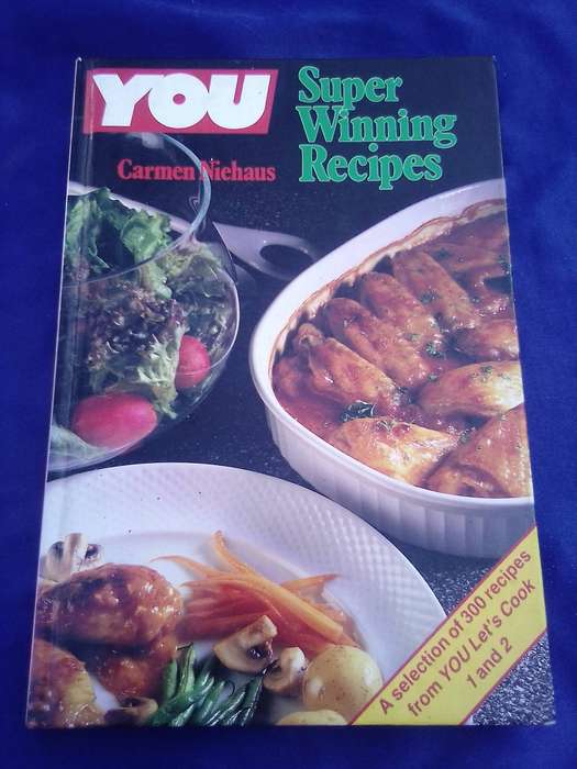 "You Super Winning Recipes"  Hard cover.
