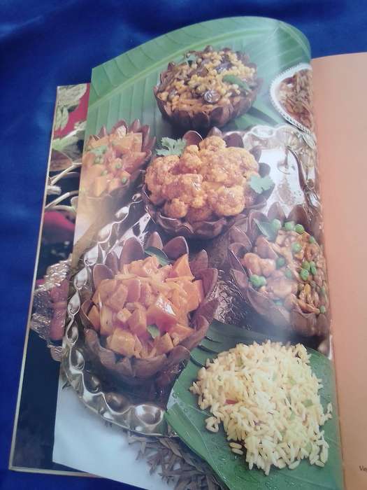 "Pakco Imdian Cookbook"  Hard cover.