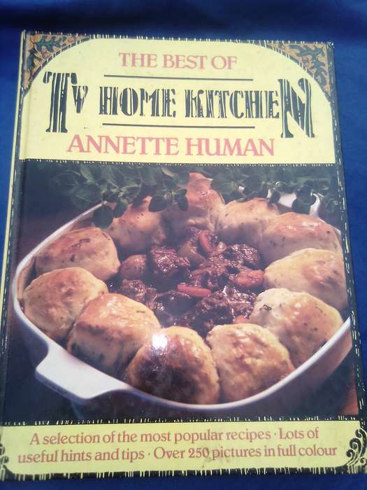 `"The Best. Of TV Home Kitchen". Annette Human.  Hard cover.