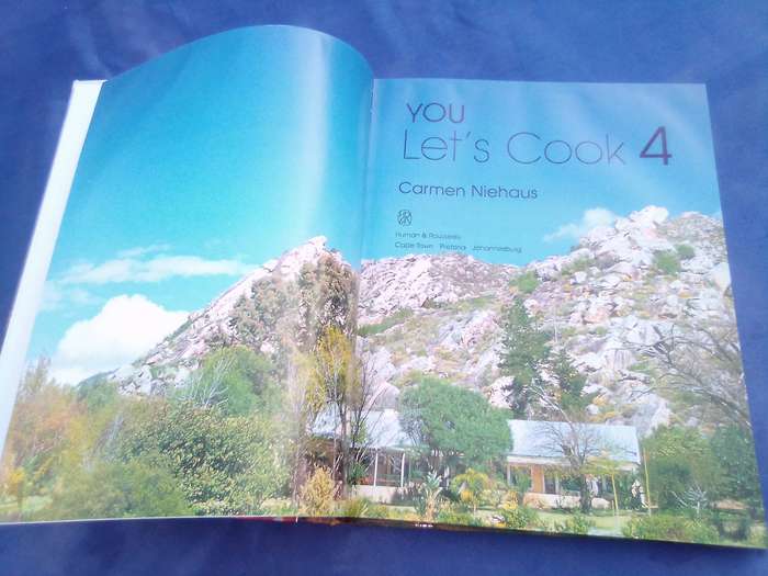 "You Let's Cook 4".  Hard cover .