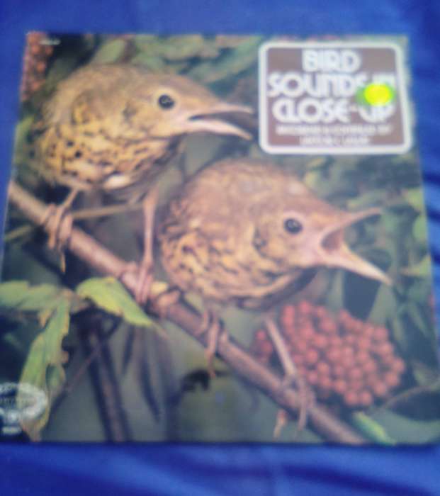 L.P.  Bird Sounds in Close-up.. Cover: Very good. L.P.:Very good.