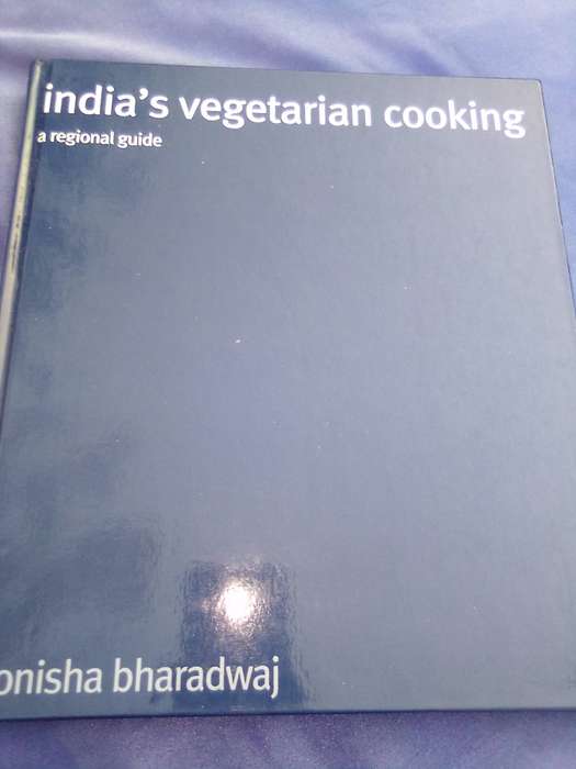 "India's Vegetarian Cooking". Hard copy.