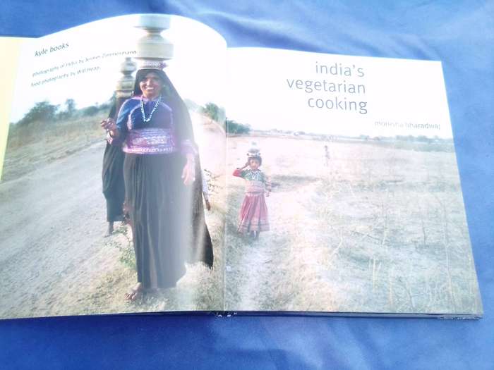 "India's Vegetarian Cooking". Hard copy.