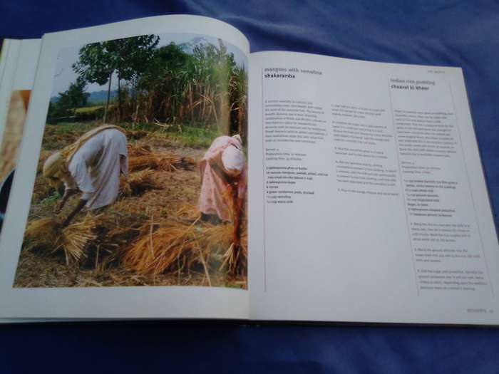 "India's Vegetarian Cooking". Hard copy.