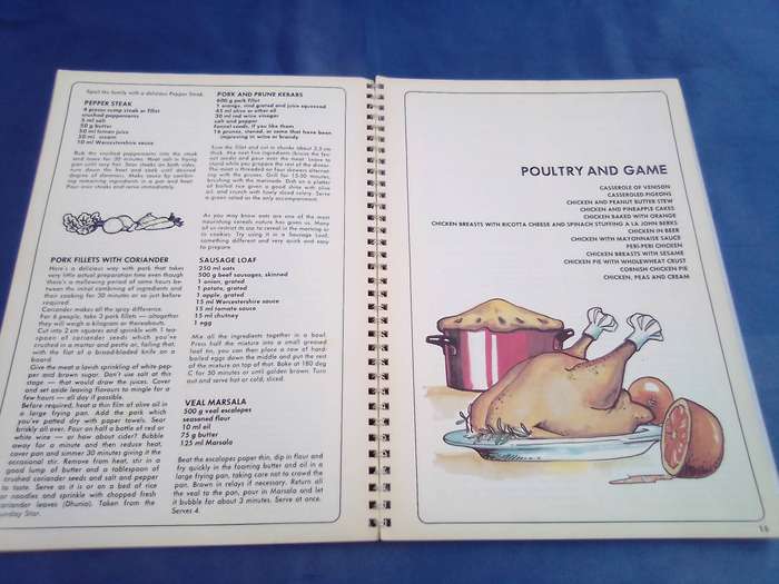"The Star Angela Day-Radio 702 Cookbook". Soft  cover.