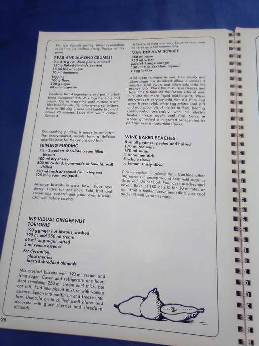 "The Star Angela Day-Radio 702 Cookbook". Soft  cover.
