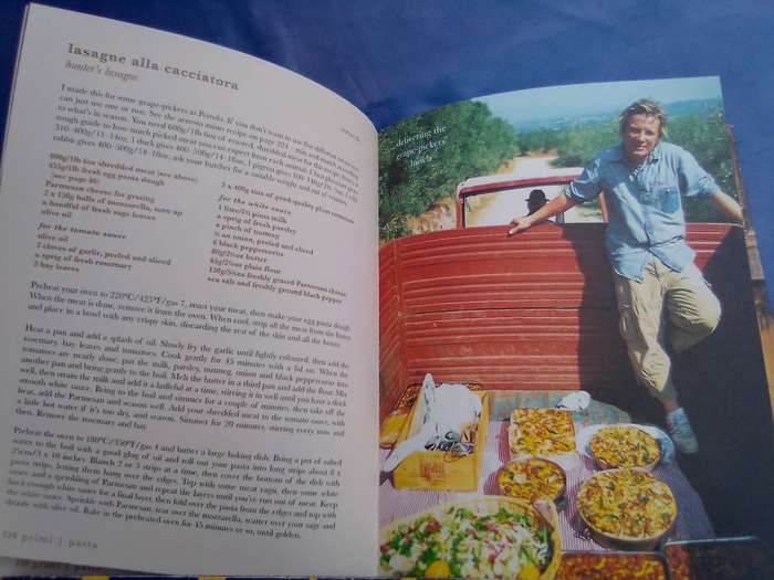 "Jamie's Italy"  Jamie Oliver.  Soft cover.