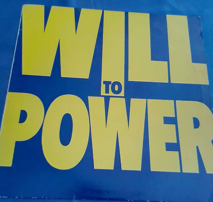 L.P. Vinyl Record.. Will to Power.   VG  VG