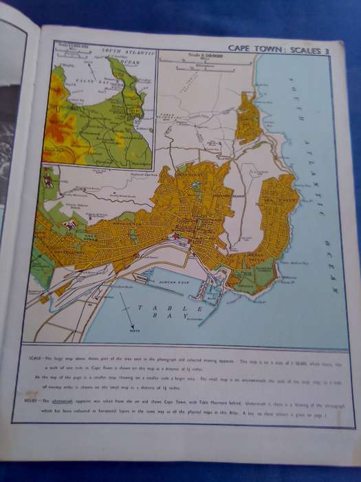 1969. "The Standardised South African Atlas". Soft cover.