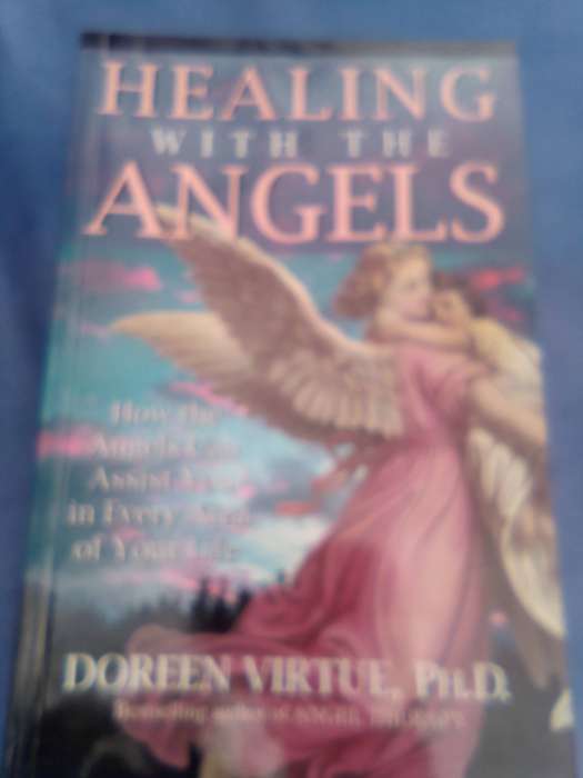 "Healing with the Angels"  Soft cover.