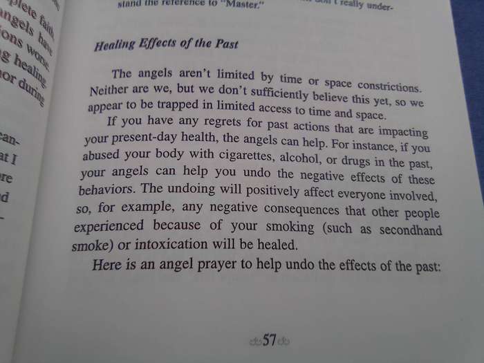 "Healing with the Angels"  Soft cover.