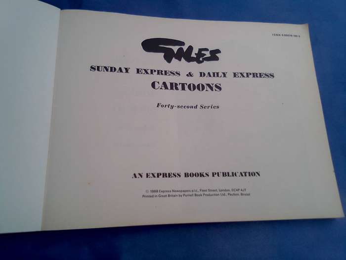 "Giles"  Forty-second series.  Soft cover.