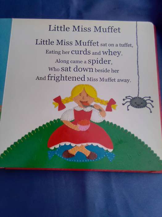 "Nursery Rhymes"`  Hard cover.
