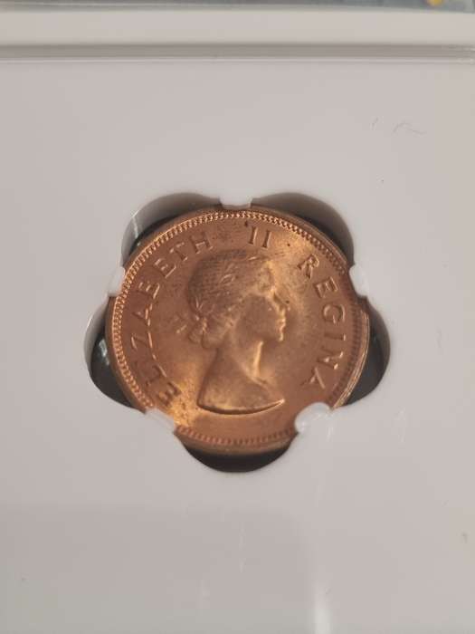 Union SA: 1960 MS64RD Quarter Penny