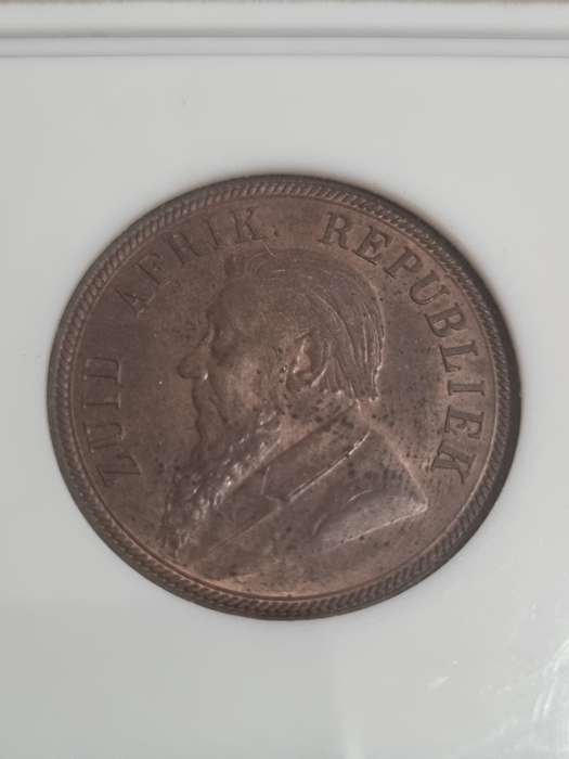 ZAR: MS63 1894 1 Penny