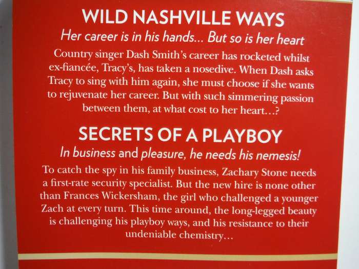 Mills & Boon 2 in 1 - Paperback - Wild Nashville Ways and Secrets of a Playboy