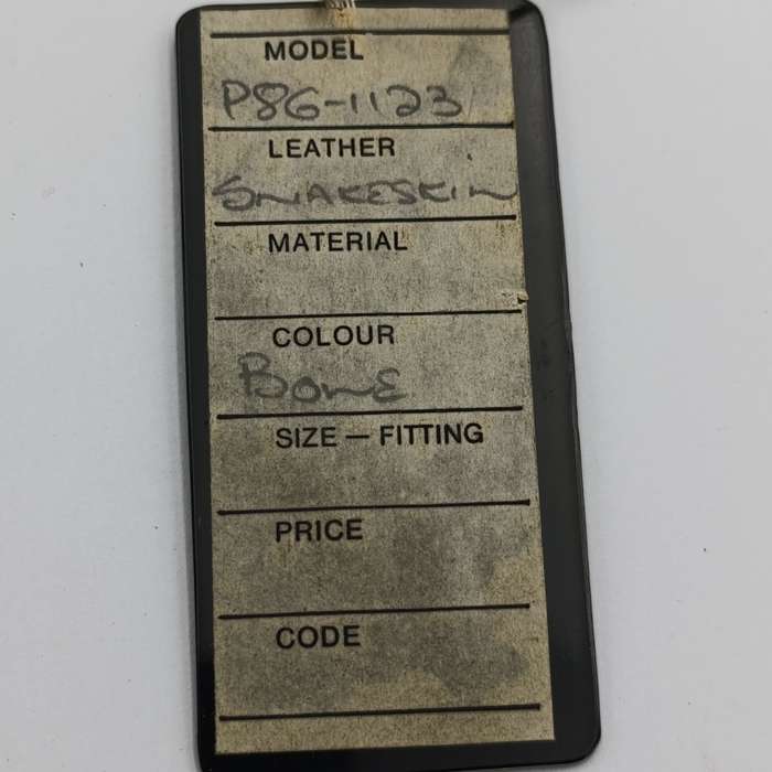 Gold medal Pointer export model genuine snake leather clutch bag
