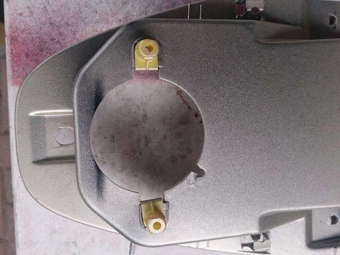 OPEL CORSA D DASH FASCIA HEATER PANEL SURROUND TRIM IN GREY 2007 - 2014 R500